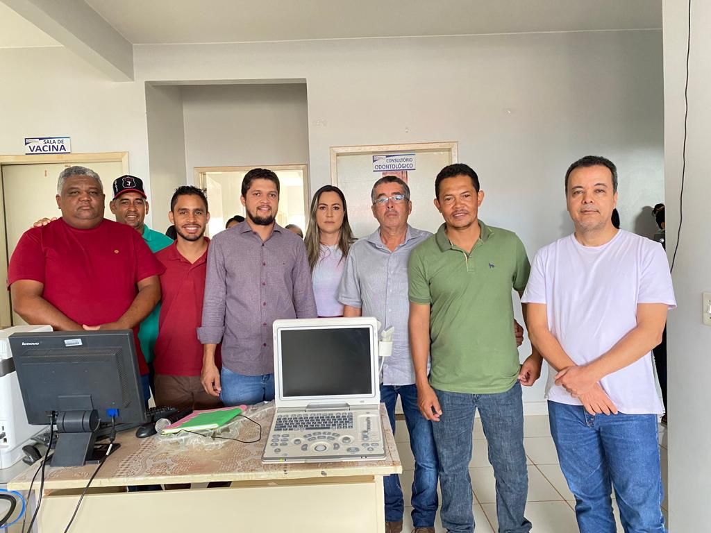 PREFEITURA DE DIVINÓPOLIS DE GOIÁS IMPLANTA APARELHO DE ULTRASSONOGRAFIA NA UBS DO DISTRITO VAZANTE PARA MELHORAR ATENDIMENTO À SAÚDE DA POPULAÇÃO
