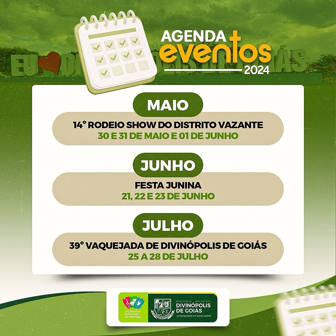 DATAS EVENTOS 2024